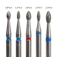 Diamond Nail Drill Bits Set Cleaning Bur Polishing Tools Durable quick delivery