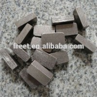 Hot press diamond cutting segment for granite marble stone