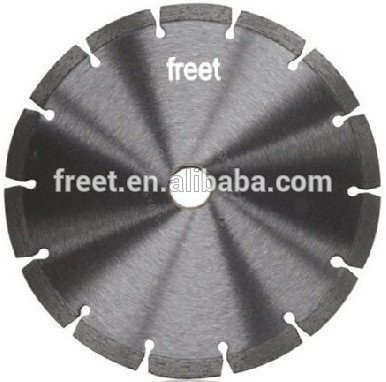 Sharp diamond segmented saw blade for concrete brick block masonry