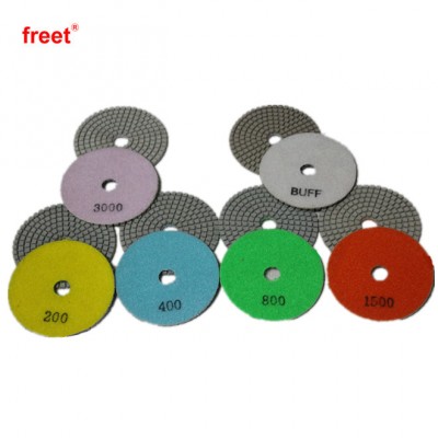 Diamond Polishing Tools: Diamond Flexible Polishing Pads for Granite, Marble