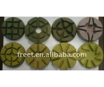 Stone polishing abrasives