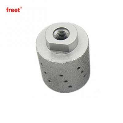 Diamond vacuum brazed polishing drum wheel/finger bit/ drum abrasive wheel